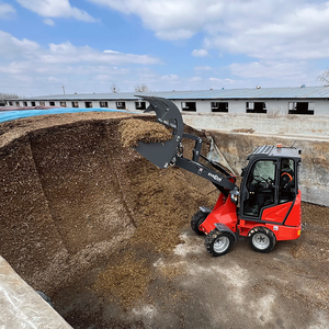 Alat Berat EVERUN ER1220 1200kg EPA 4 Buatan China Berkualitas Baik, Peralatan Konstruksi Baru, Wheel Loader Kecil untuk Kebun dan Pertanian - Product Image 4