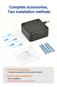 Silent <b>Door</b> Closer Adjustable Wire Automatic Punch Free for Anti-theft Multifunctional Pulldoor - Product Image 5