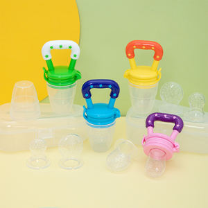 Venta al por mayor bebé <span class=keywords><strong>mordedor</strong></span> pezón fruta fresca comida vegetal morder bolsa chupete seguro comer silicona alimentador en forma de <span class=keywords><strong>mono</strong></span> bebé producto - Product Image 4