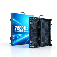Pantalla LED P3.91 de Alquiler para Escenarios de Conciertos al Aire Libre con Sistema de Bloqueo Rápido y Empalme Mix-Match