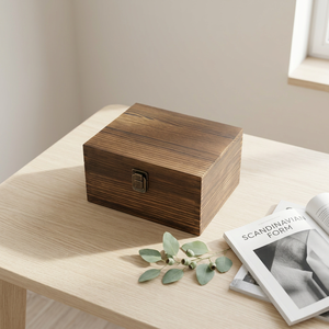 Ensemble de verres à whisky haut de gamme en stock aux États-Unis, coffret en bois, boîte de rangement en bois, ensemble de verres individuels, pierres à whisky, pour homme - Product Image 6