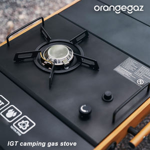 Estufa de Gas Portátil IGT de Sobremesa, Plegable, de 1 Quemador, Alta Potencia, para Acampar al Aire Libre, Uso Dual Integrado y de Sobremesa - Product Image 3