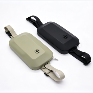 Pochette de voyage pour friandises pour chien/chat/animal de compagnie en silicone de qualité alimentaire imperméable - Couleurs personnalisables, logo OEM/ODM disponible - Product Image 2