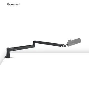 Gooermi Ms600 Mic Arm Stand Lp Microfoon Stand Low Profile Microfoon Arm Instelbaar Voor Podcast/Streaming/Gaming