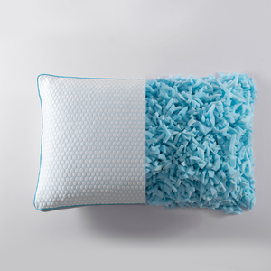 <span class=keywords><strong>Almohadas</strong></span> de cama de gel refrescante personalizadas, 1 paquete de espuma viscoelástica triturada para dormir de lado, almohada suave tamaño King - Product Image 3