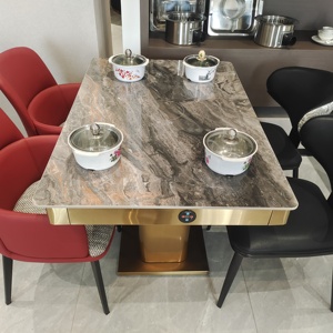 Lẩu bảng Hàn Quốc BBQ nướng và lẩu bảng cho Nhà hàng Lẩu bảng điện không khói lẩu bảng lẩu bảng - Product Image 4