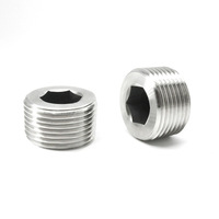 En stock, livraison rapide – Bouchon de protection à tête hexagonale Allen avec filetage extérieur PT/NPT de 1/16 à 2 pouces
