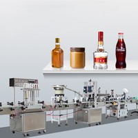 Machine de remplissage automatique de bière et de jus en état neuf pour emballages en papier/bois, 500 BPH, précision de 99,99 %, garantie 1 an