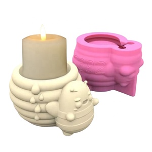 แม่พิมพ์เรซินอีพ็อกซี่ปูนฉาบคอนกรีตทำจากซิลิโคนรูปการ์ตูน3D - Product Image 6