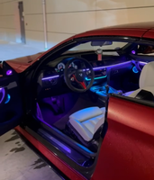 Kit d'éclairage d'ambiance intérieur LED Symphony 256 couleurs pour BMW Série 4 F33 F36 2016-2019 - Accessoires de bande lumineuse d'ambiance