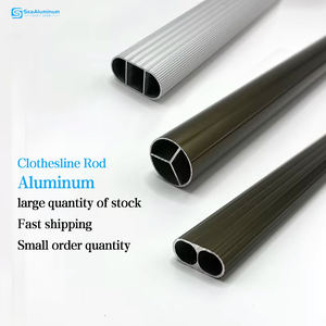 Barandillas y pasamanos de tubo de riel de armario de aluminio de diseño moderno Producto - Product Image 5