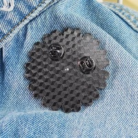 Spinner rotatif personnalisé personnalisé spin épinglette insigne métal rotation grande roue de couleur filature épingle en émail dur