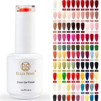 Kit de Vernis à Ongles Semi-Permanent LED/UV Professionnel Sans TPO, Sans HEMA, Non Toxique, 15ml, 120 Couleurs, avec Marque Privée pour Salon
