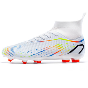 Zapatos de Fútbol Xunhe de Caña Alta, Tacos Genuinos Antideslizantes, Zapatos Deportivos para Adultos y Niños, Zapatos de Entrenamiento Profesional para <span class=keywords><strong>Hombre</strong></span> con Entresuela de EVA - Product Image 5