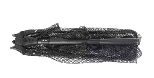 Hợp kim nhôm gấp Kính thiên văn ba phần lưới đánh cá tam giác tự động gấp lưới đầu Lưới Đánh Cá Túi lưới gấp - Product Image 3