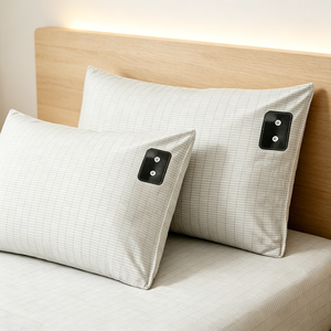 Funda de Almohada con Conexión a Tierra OEM, Fibra de Plata Conductora, con Cable de Tierra para un <span class=keywords><strong>Mejor</strong></span> Sueño, Ropa de Cama Saludable - Product Image 1