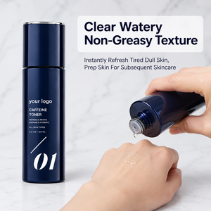 Tonique Purifiant Premium Marque Blanche Hydratant Affinant les Pores Soin de la Peau Fraîcheur Molécules Multi-Actives Tous Types de Peau Tonique à la Caféine - Product Image 4