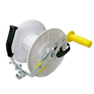 Enrouleur à engrenages en plastique <span class=keywords><strong>pour</strong></span> clôture électrique 3:1, câble métallique, clôture <span class=keywords><strong>pour</strong></span> bétail, monté à la main - Product Image 3