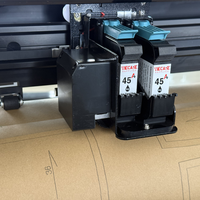 Traceur jet d'encre haute vitesse WECARE HP45 Modèle B pour l'impression de vêtements et de documents CAO