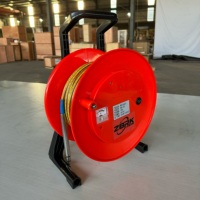 Jauge de niveau portable submersible pour puits profond 100M 200M 300M 400M, type règle en acier, instrument de mesure du niveau d'eau pour forage