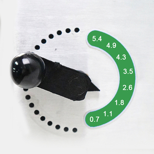 Sfogliatrice Automatica per <span class=keywords><strong>Pizza</strong></span> e Pane, Macchina per Stendere <span class=keywords><strong>Pasta</strong></span> da Tavolo 220V, Spessore 0.7-5.4mm per Uso in Panetteria - Product Image 4