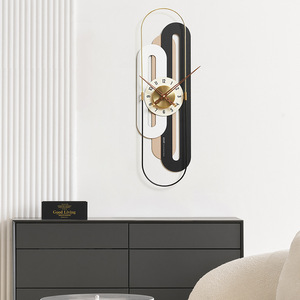 Luxury <b>Wall</b> <b>Clock</b> Modern Nordic Style <b>Silent</b> Quartz Movement Battery Powered Living Room Decor Artistic Design - Product Image 3