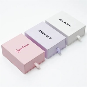 กล่องบรรจุภัณฑ์น้ำหอมแบบลิ้นชักสีชมพูคุณภาพสูงสั่งทำพิเศษ พร้อมบรรจุภัณฑ์ของขวัญเครื่องประดับ - Product Image 5