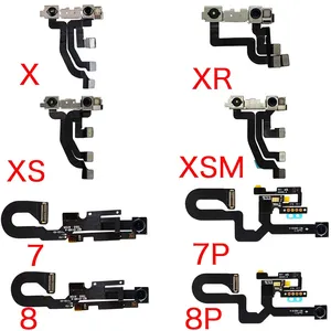 Cable flexible de cámara frontal para <span class=keywords><strong>iPhone</strong></span> 7 8 11 12 Plus X XR XS Max Cámara facial con reemplazo de <span class=keywords><strong>sensor</strong></span> de proximidad de luz - Product Image 2