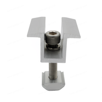 Collier de serrage en U en acier inoxydable et aluminium anodisé, longueur personnalisée, pour fixation de panneaux solaires photovoltaïques, résistant à la corrosion, garantie 12 ans
