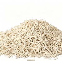 Litière pour chat en fibres de tofu naturelles de haute qualité, faible teneur en poussière, agglomération rapide, contrôle des odeurs, écologique, jetable aux toilettes, 6L pour chats d'intérieur