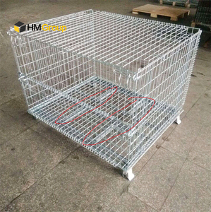 Công nghiệp lớn xếp chồng thép mạ kẽm kim loại có thể gập lại dây lưới lồng - Product Image 4