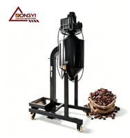 Machine à déstoner les grains torréfiés, capacité 15kg/25kg/50kg, pour l'élimination des pierres et des graines de café, avec un taux de détection de 99%