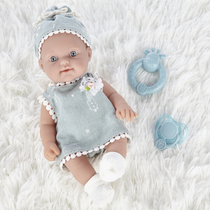 Poupée bébé <span class=keywords><strong>reborn</strong></span> en silicone souple pleine grandeur de 10 pouces pour tout-petits à vendre - Product Image 1