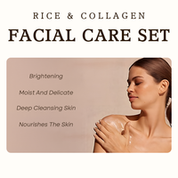 Ensemble de Soins du Visage Coréens Biologiques Hydratants et Éclaircissants au Riz pour Femmes, Produits Cosmétiques de Marque Distributeur