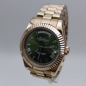 Reloj de Pulsera de Acero Inoxidable Casual para Hombre Miyota 8285, Luminoso, Resistente al Agua, con Calendario y Dígitos Romanos - Product Image 6