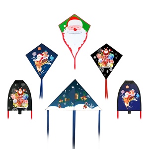 Latest Design Santa Claus Kite Christmas-Themed Decoration and Gift Box for Kite Enthusiasts