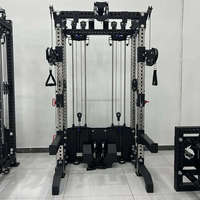 Usine Gym de haute qualité à domicile utilisant des équipements de fitness Câble d'entraînement multifonctionnel Smith Machine Power Rack