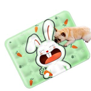 แผ่นรองนอนเจลเย็นสำหรับสัตว์เลี้ยง ขนาดสั่งทำได้ ซักได้ ใช้ในฤดูร้อน ผ้าห่มสำหรับสุนัข แผ่นเจลเย็นสำหรับทำความเย็น - Product Image 1