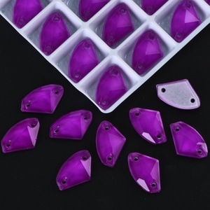 Cristales de Diamantes Sueltos Cosidos a Mano con Forma Galáctica Premium OLeeya, Personalizados con Pedrería, para Procesamiento de Prendas - Product Image 5