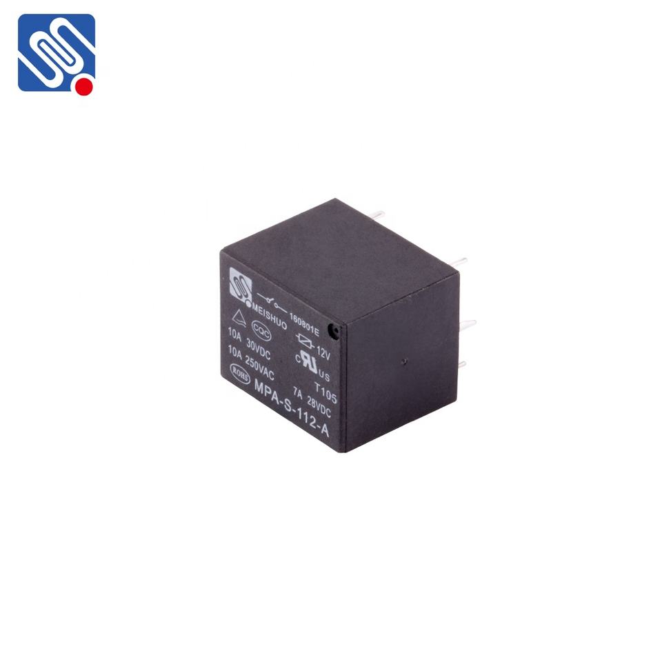 Meishuo MPA-S-112-A Micro Rele Small Relay 12v 10a Mini Hf3ff Relay 4 Pin Rele for Air Conditioner