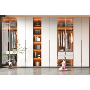 Armoire sur mesure à <span class=keywords><strong>assembler</strong></span>, installation facile, structure robuste, design à haute capacité de charge, <span class=keywords><strong>meubles</strong></span> de chambre familiale - Product Image 5