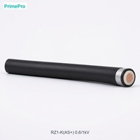 Câble d'alimentation RZ1-K(AS+) 0,6/1 kV sans halogène, isolé XLPE, 1x240 mm², blindage aluminium, gaine LSZH, ignifuge
