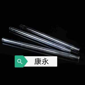 Hd Glass <b>Hookah</b> Pipe 14X280 Straight Mouth Flat End With Glass Opening Both Ends - Product Image 2