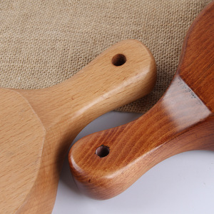 Bol en bois massif de style japonais avec poignée, fait main, multifonctionnel, pour hôtel, alimentation, cadeaux - Product Image 4