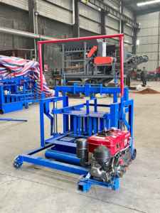 WJ 2-45d máy móc rung xi măng Máy làm gạch-Kích thước nhỏ dễ dàng hoạt động henan nguồn gốc + Máy làm gạch - Product Image 4