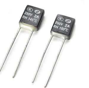 Aupo nhiệt độ cắt liên kết 250VAC 1A 2A 3A 5A trục Radial chì nhiệt cầu chì - Product Image 6