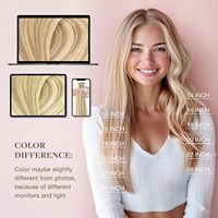 AngelBella 100% Cheveux Humains Vierges Alignés sur les Cuticules Naturelles I Tips Extensions de Cheveux 14-32 Pouces Vrais Cheveux Humains