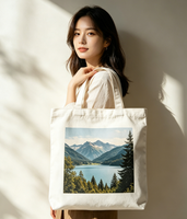 Nouveau modèle 2026 - Sac en toile écologique personnalisable, durable et résistant à l'usure, de haute qualité, idéal pour le shopping
