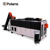 Machine de soufflage automatique linéaire haute efficacité pour bouteilles PET d'eau et de boissons, avec PLC et étirement à pas variable