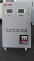 Stabilisateur de tension triphasé entièrement automatique TNS-6KVA, cuivre pur 220V 380V personnalisable, vente directe d'usine